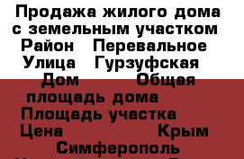 Продажа жилого дома с земельным участком › Район ­ Перевальное › Улица ­ Гурзуфская › Дом ­ 290 › Общая площадь дома ­ 160 › Площадь участка ­ 4 › Цена ­ 2 500 000 - Крым, Симферополь Недвижимость » Дома, коттеджи, дачи продажа   . Крым,Симферополь